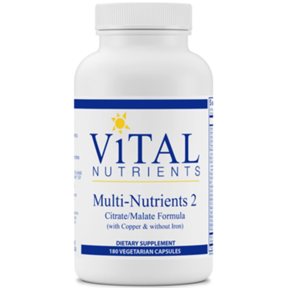 Multi Nutrients 2 CitrateMalate Formula with Copper without Iron