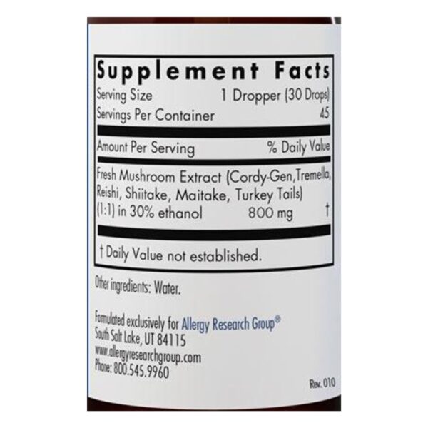 Mycocyclin supplement facts
