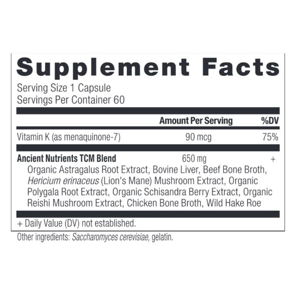 Vitamin K2 supplement facts