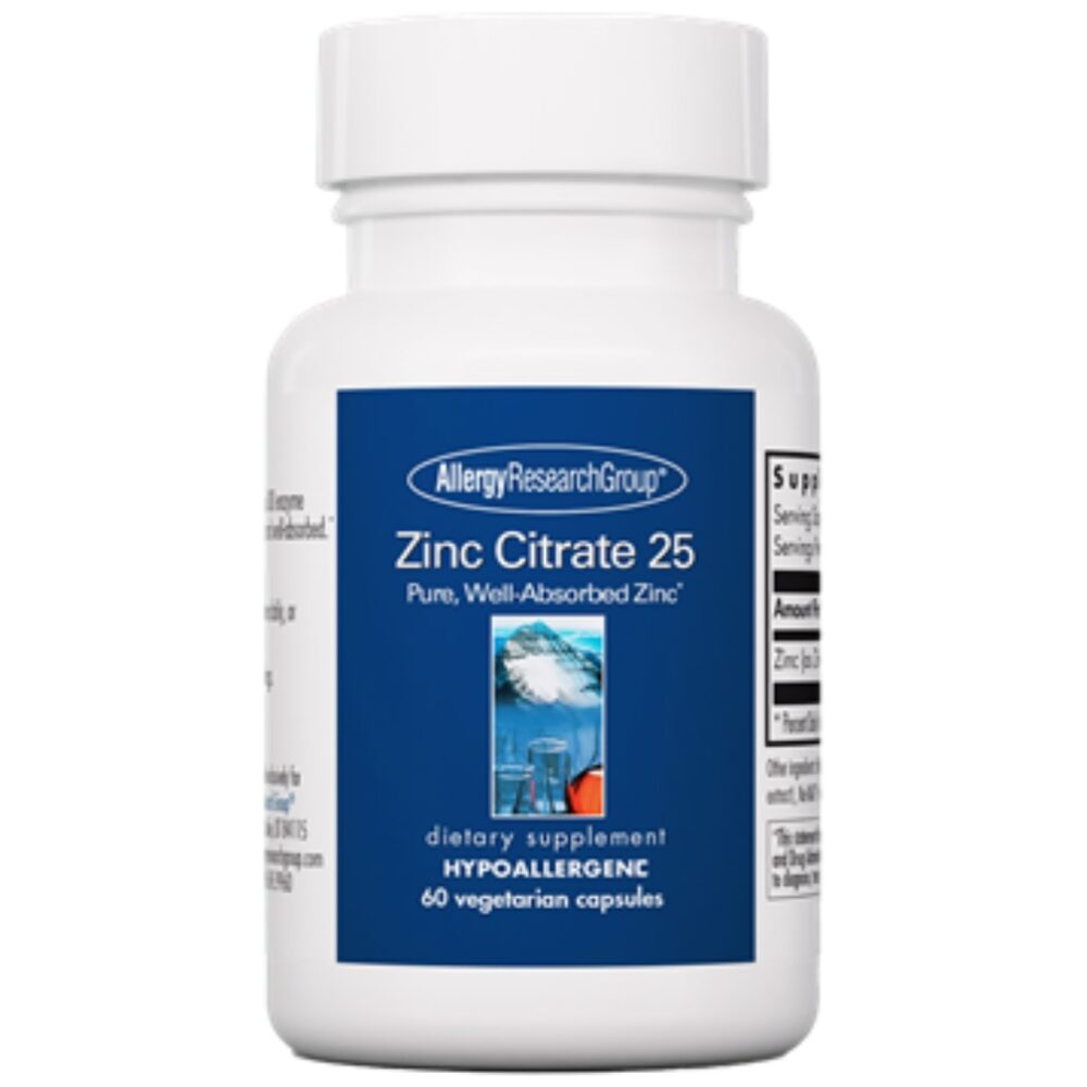 Zinc Citrate 25 mg
