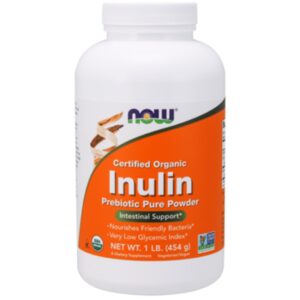 Certified Inulin Prebiotic Pure Powder