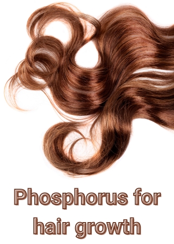 Phosphorus for hair growth