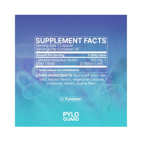 PyloGuard supplement facts