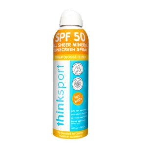 Thinksport Kids All Sheer Mineral Sunscreen Spray SPF 50