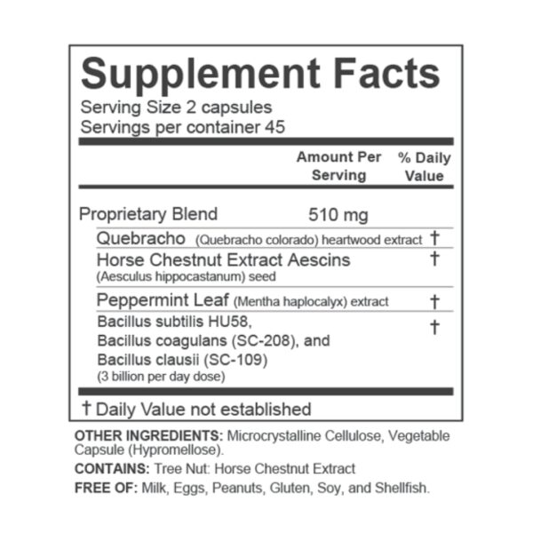 Atrantil Pro supplement facts