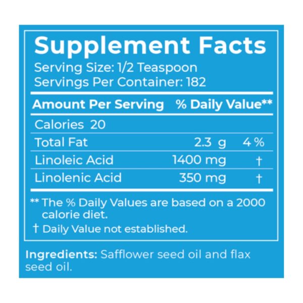 Balance Oil supplement facts