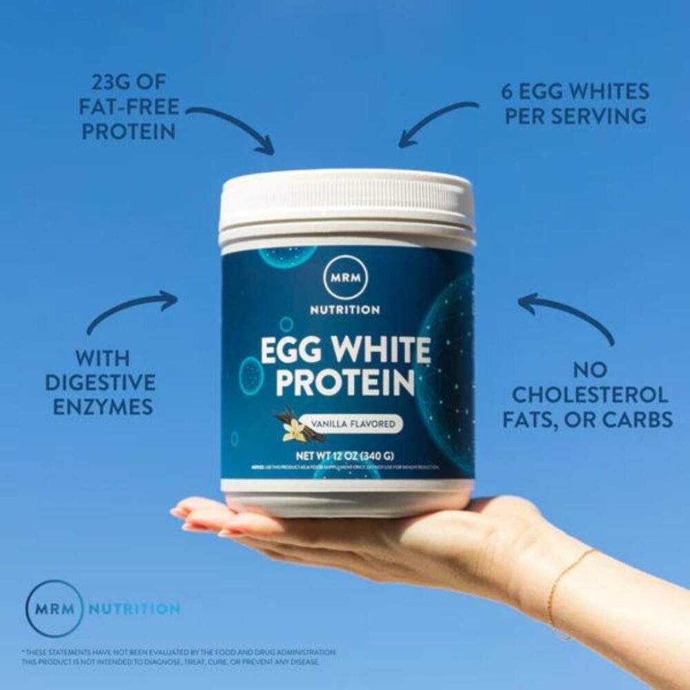Egg White Protein Vanilla 10 servings image 1
