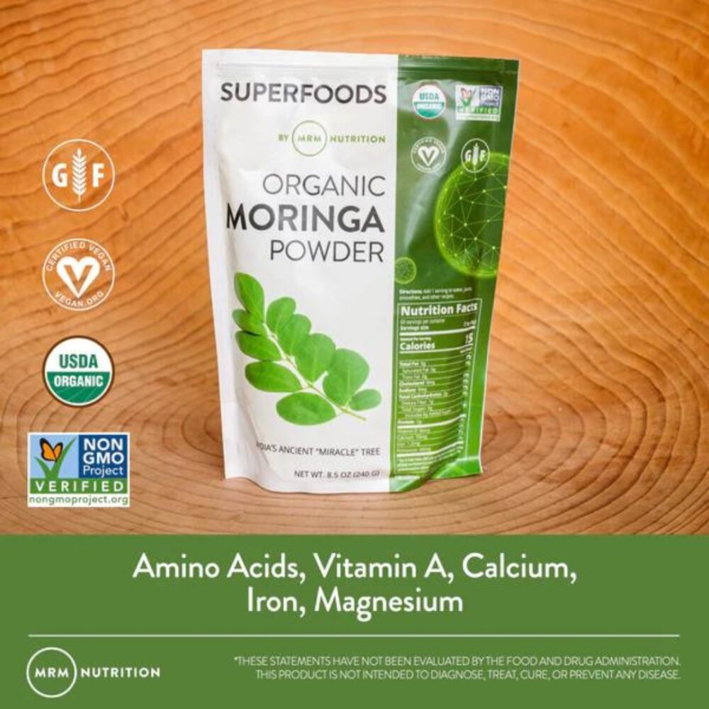 Organic Moringa Leaf Powder image 2