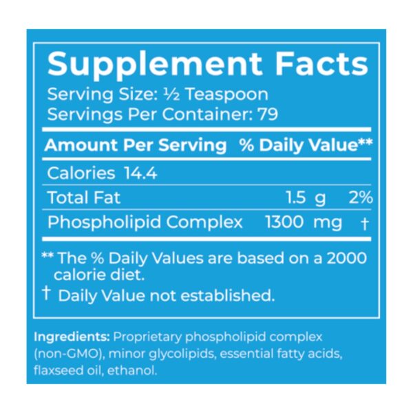 PC Liquid 8 fl oz supplement facts