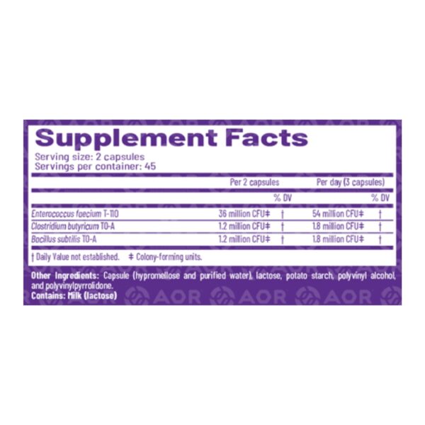 Probiotic 3 supplement facts