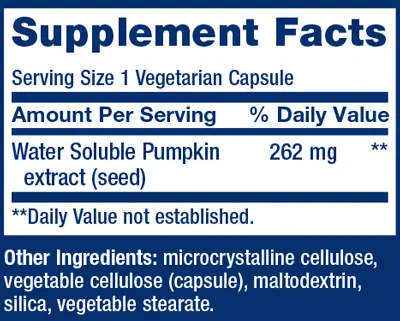Supplement facts 59