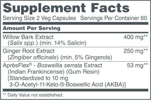 Supplement facts 62
