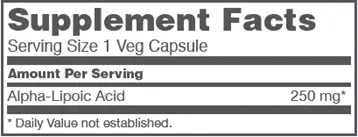 Supplement facts 64