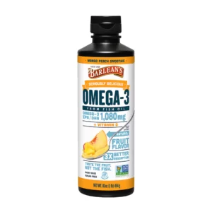 Seriously Delicious Omega-3 Mango Peach Smoothie