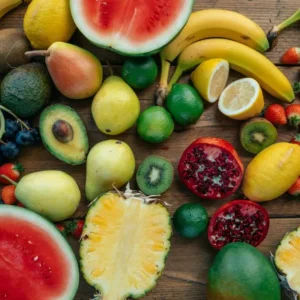Fresh fruit array, ideal sources of Vitamins For Hormones.