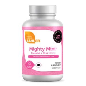 Mighty Mini Prenatal+DHA Product-Welltopia Pharmacy