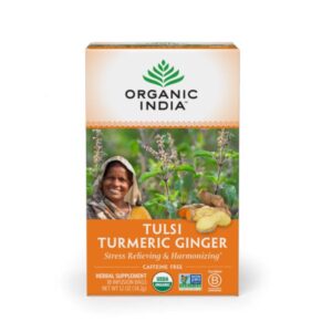 Tulsi Turmeric Ginger Product-Welltopia Pharmacy