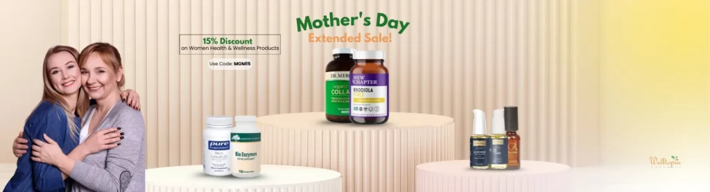 Mother’s Day Extended Sale – 15% Off Women’s Wellness