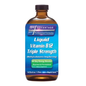 Liquid Vitamin B12 Triple Strength Product-Welltopia Pharmacy