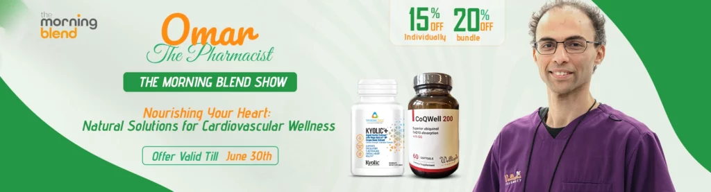 Nourishing Your Heart – The Morning Blend Show with Omar the Pharmacist