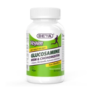 Vegan Glucosamine-Chondroitin-MSM Product-Welltopia Pharmacy