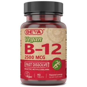Vegan Vitamin B-12 (Fast Dissolve) - 2500mcg Product-Welltopia Pharmacy