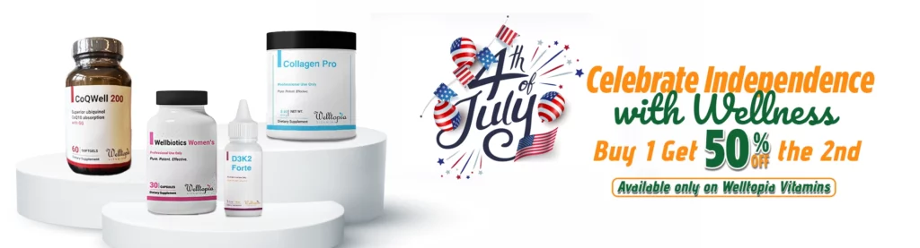 Celebrate Independence with Wellness – 4th of July Sale - Welltopia Vitamins