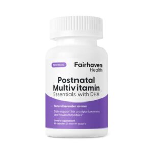 Postnatal Multivitamin Essentials plus DHA Product-Welltopia Pharmacy